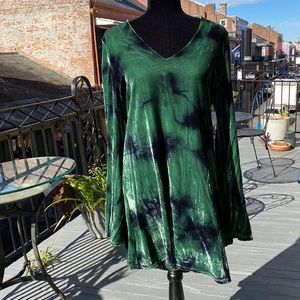 Velvet mini dress